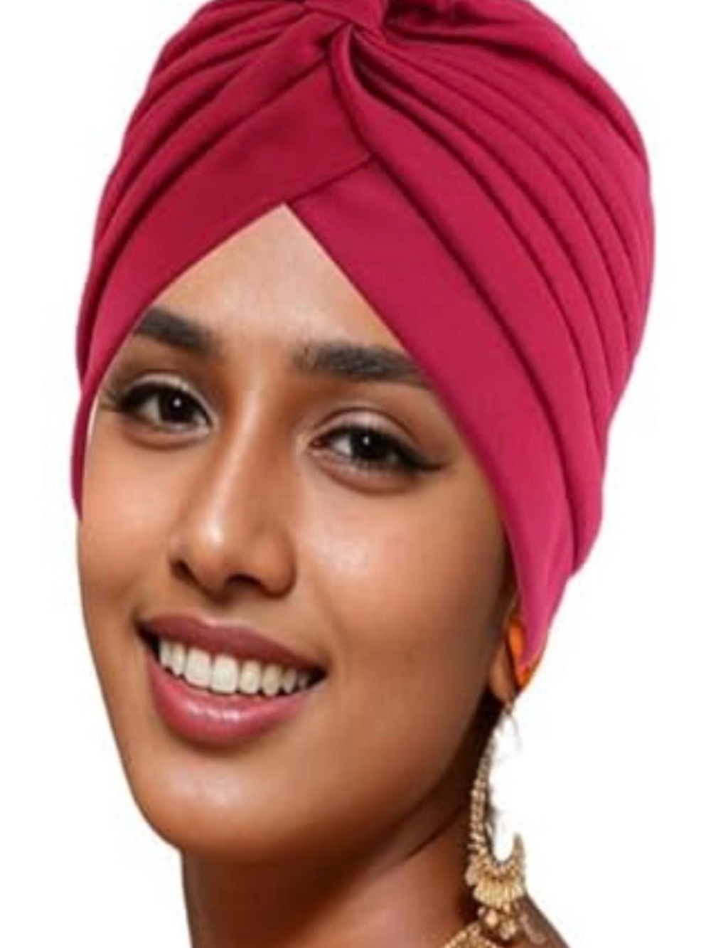 Women's multicolor Turban Headwrap - Stylish Knot Design